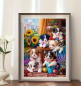 Preview: Diamond Painting Welpenbande